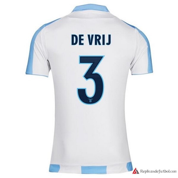 Camiseta Lazio Segunda equipación DE Vrij 2017-2018